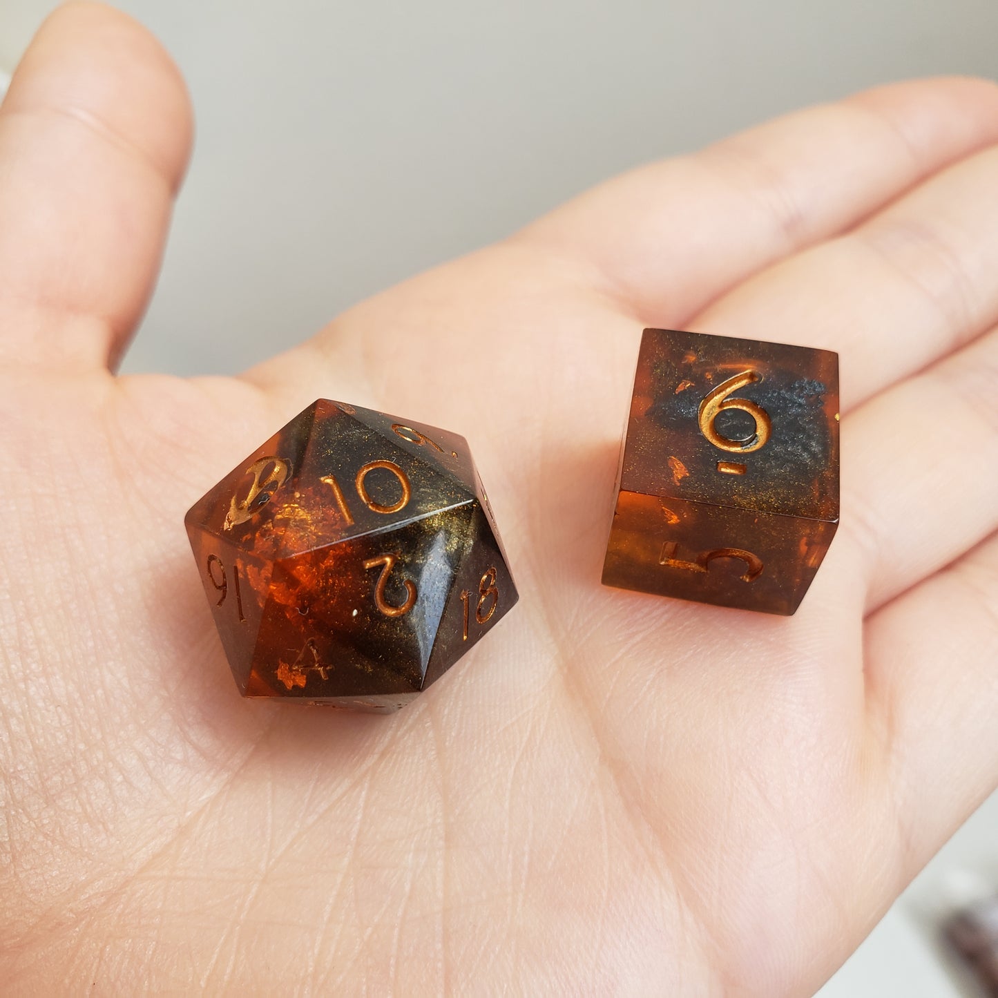 All Hallows Eve Dice Set For Dungeons And Dragons Tabletop RPG Games