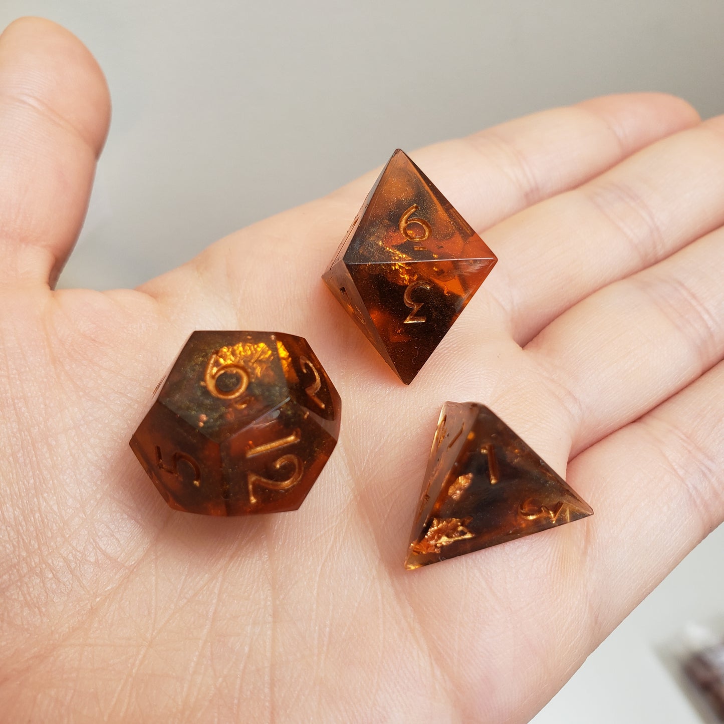 All Hallows Eve Dice Set For Dungeons And Dragons Tabletop RPG Games