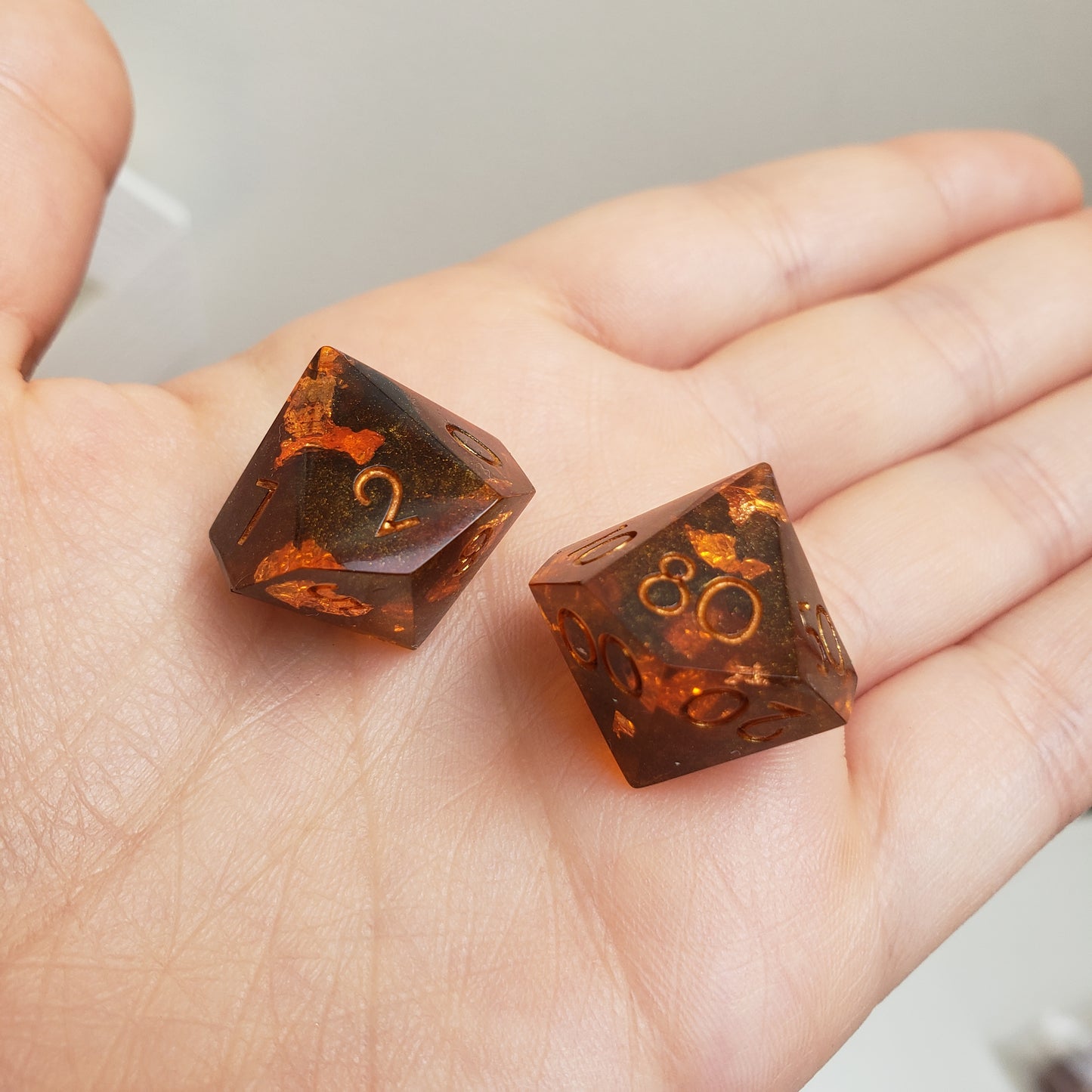 All Hallows Eve Dice Set For Dungeons And Dragons Tabletop RPG Games