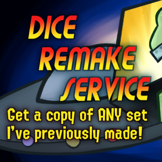 DICE REMAKE SERVICE (Remake Any Of My Sets) For Dungeons And Dragons Tabletop RPG Games