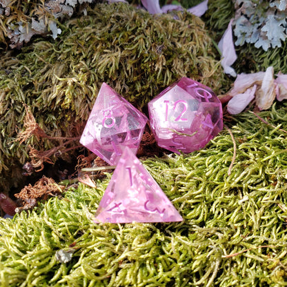 Sakura Tree Dice Set For Dungeons And Dragons Tabletop RPG Games