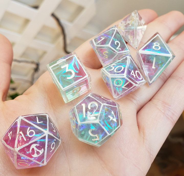 TWISTERY! (Mystery Twist Dice) Dice Set For Dungeons And Dragons Tabletop RPG Games