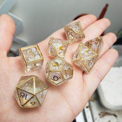 CUSTOM ORDER! Dice Set For Dungeons And Dragons Tabletop RPG Games